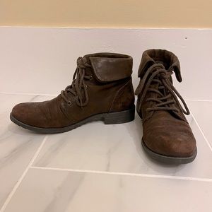 Women’s Brown Ankle Boots, size 7.5